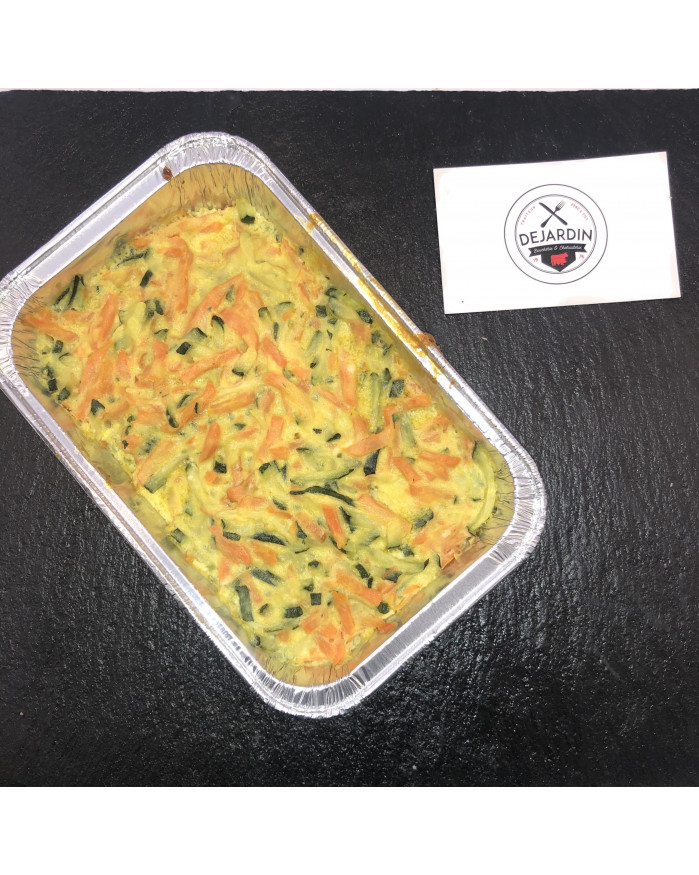 Gratin de courgettes carottes