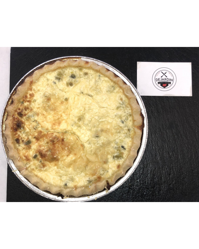 Quiche aux poireaux