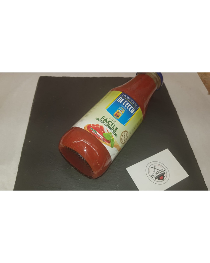 Coulis de tomate Basilic marque De Cecco 690 g