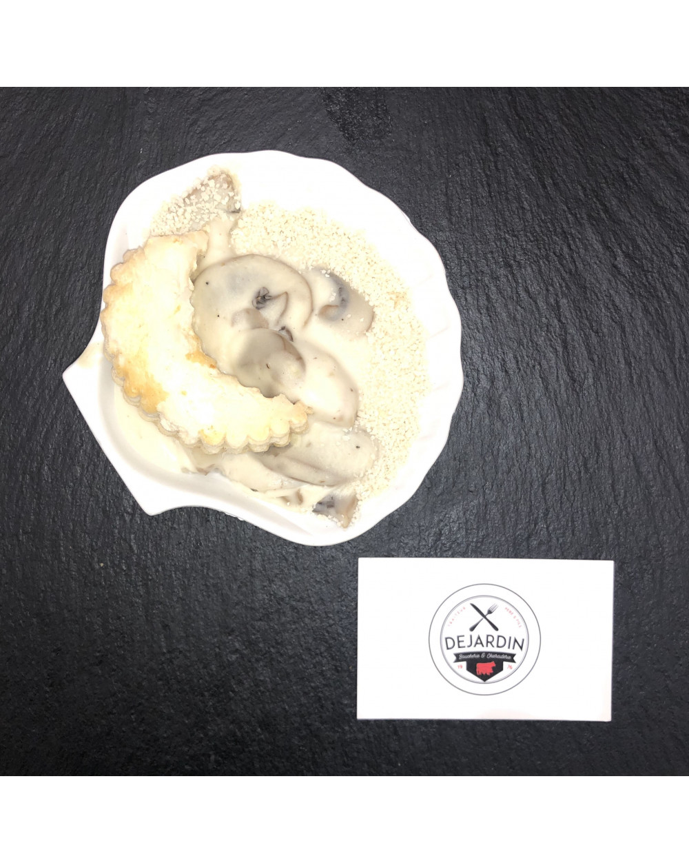 Coquille saint jacques sauce normande Boucherie Charcuterie Traiteur